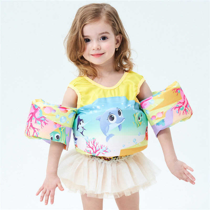 Children's Buoyancy Vest, Life Jacket, Swimsuit, Foam Floating Sleeves, Learning to Swim, Sleeves, Arm Rings, Water Sleeves, Swimsuit