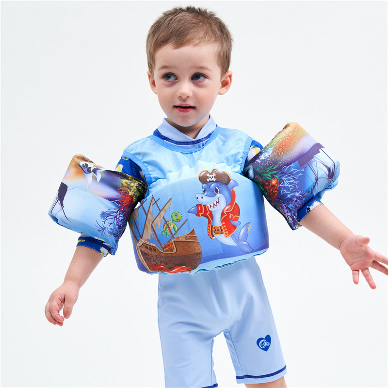 Children's Buoyancy Vest, Life Jacket, Swimsuit, Foam Floating Sleeves, Learning to Swim, Sleeves, Arm Rings, Water Sleeves, Swimsuit
