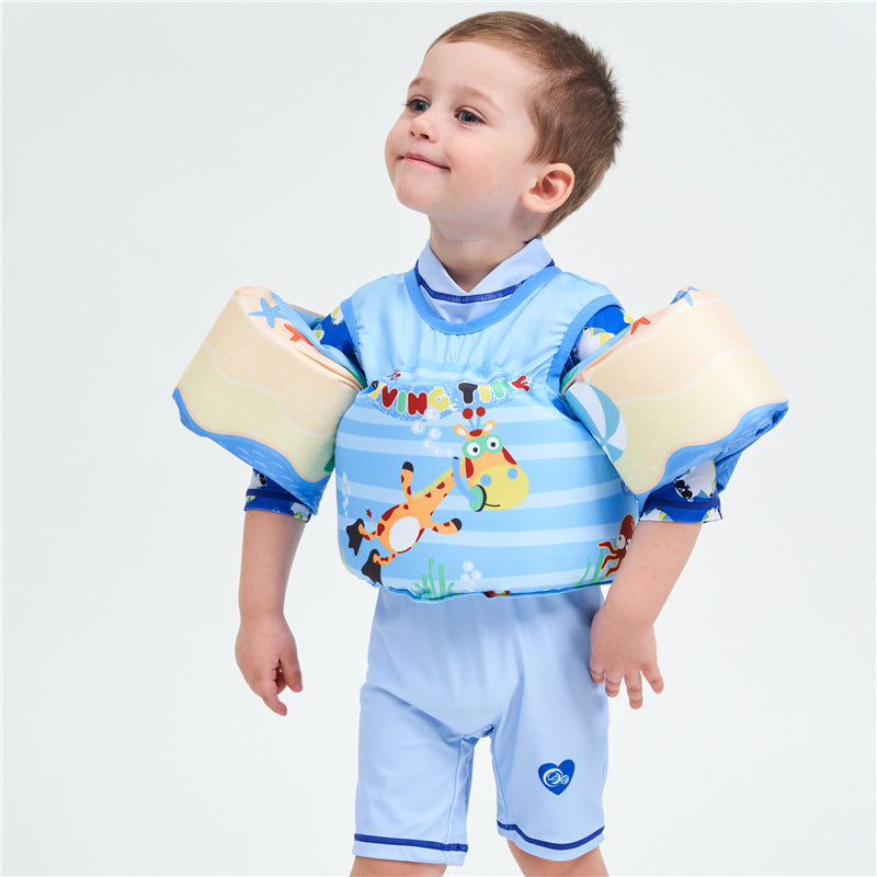 Children's Buoyancy Vest, Life Jacket, Swimsuit, Foam Floating Sleeves, Learning to Swim, Sleeves, Arm Rings, Water Sleeves, Swimsuit