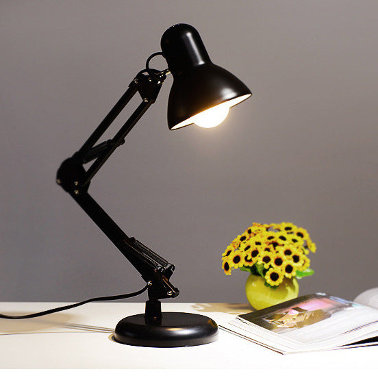 American Long-Arm Led Desk Lamp Learning Reading Eye Protection Work Desk Lamp Metal Long-Arm Foldableing Desk Lamp Wholesale
