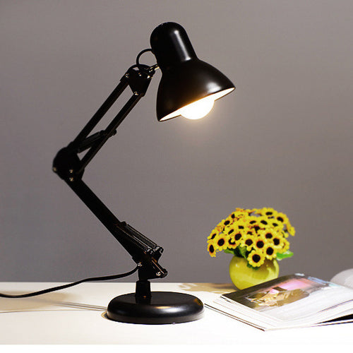 American Long-Arm Led Desk Lamp Learning Reading Eye Protection Work Desk Lamp Metal Long-Arm Foldableing Desk Lamp Wholesale