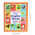 New Cross-Border English Word Reading English Children's Early Education Fun Learning Book Toys Intelligent Audio Enlightenment