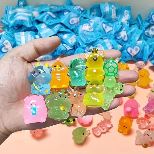 50pcs Cute Mini Animal Surprise Blind Bags - Fun Party Favors for Gifts Holiday Celebrations (Assorted Colors Styles) Gift Bags