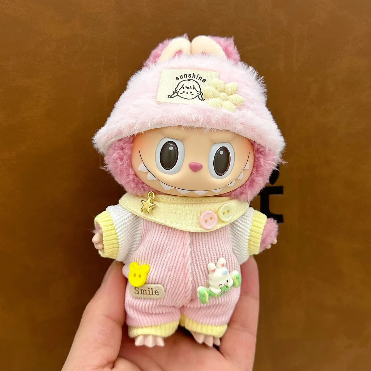 Cute Doll Clothes Outfit Accessories For Labubu V2 V1 Party Dress Set Little Devil Outfits Gifts