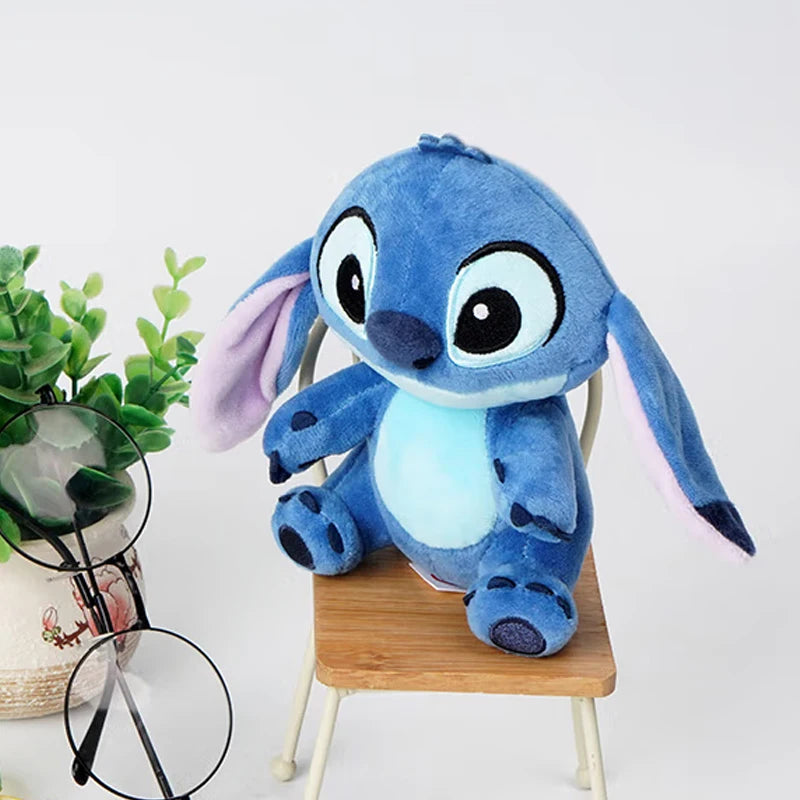 Disney Toy Story Stitch Kawaii Plush Doll Cartoon Stuffed Anime Keychain Pendant Strap Toys Car Keyring Birthday Gift For Kids