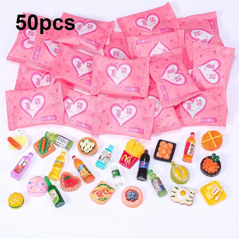 50pcs Cute Mini Animal Surprise Blind Bags - Fun Party Favors for Gifts Holiday Celebrations (Assorted Colors Styles) Gift Bags